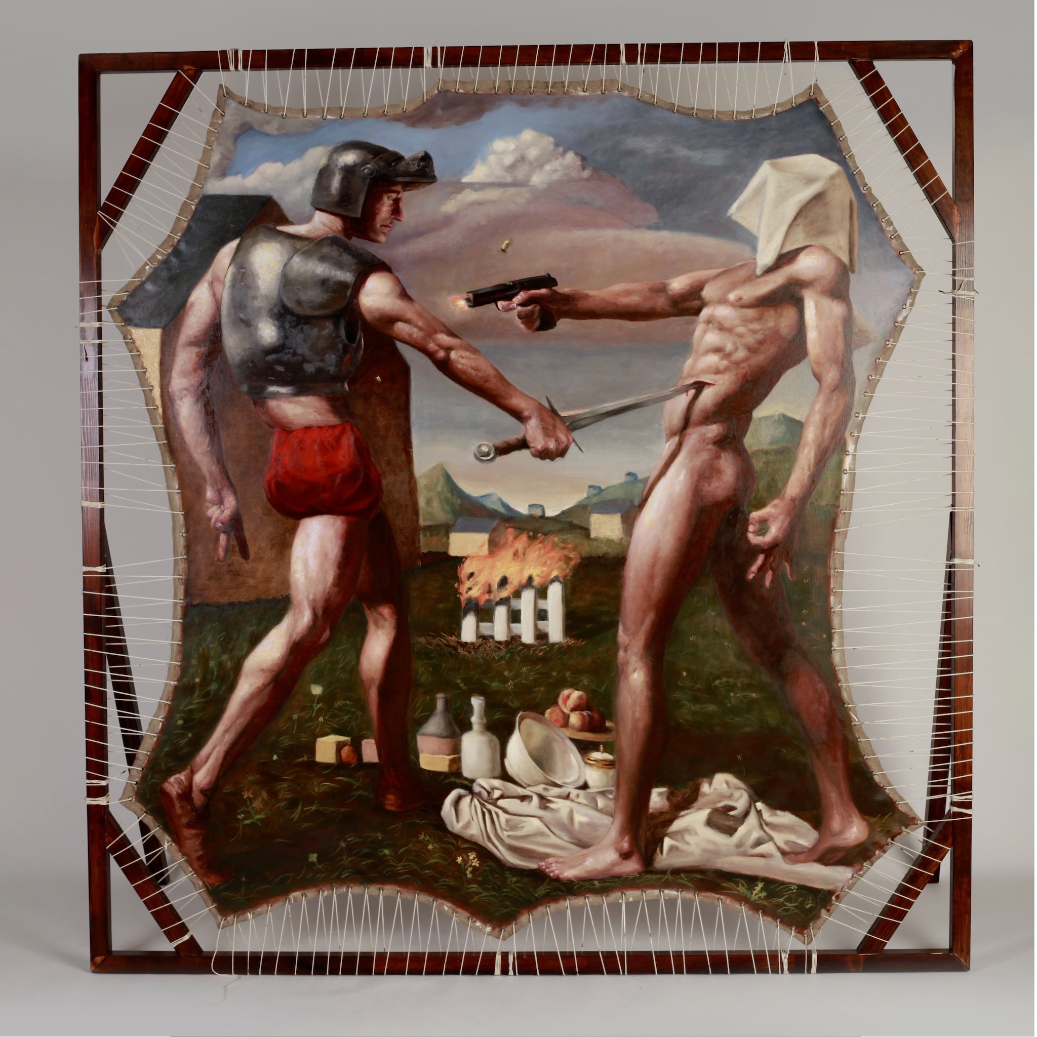 nature morte au duel copie